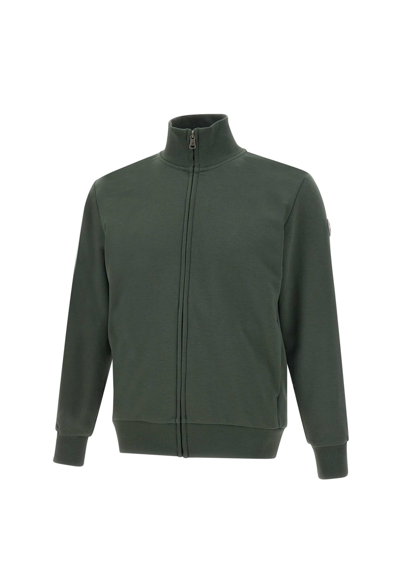 Shop Colmar Connective Cotton Sweatshirt In Green