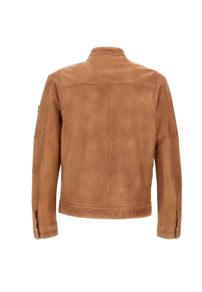 Shop Peuterey Saguaro Jacket In Brown