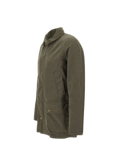Shop Barbour Ashby Casual Cotton Jacket In Green