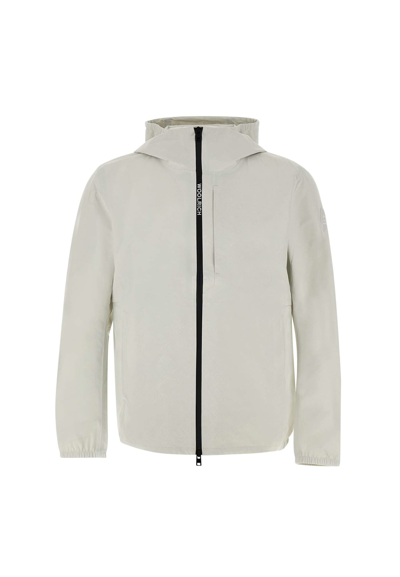 Shop Woolrich Pacific Two Layers Jacket In White