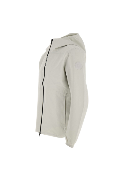 Shop Woolrich Pacific Two Layers Jacket In White