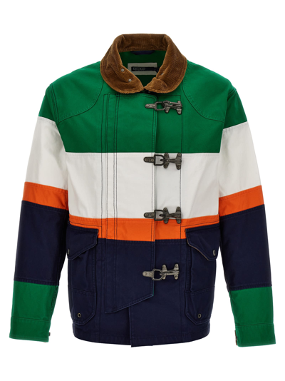 Shop Polo Ralph Lauren Sailor Jacket In Multicolor