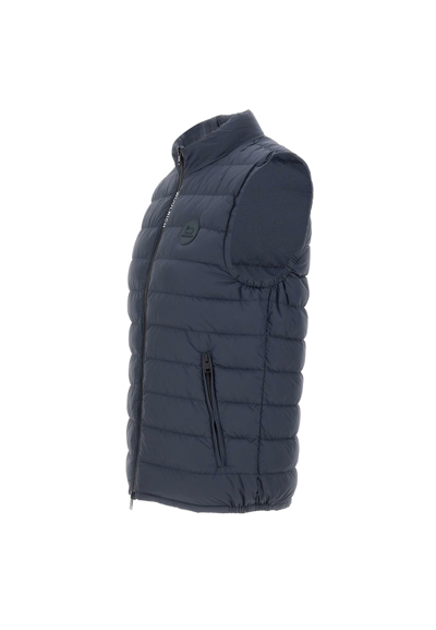 Shop Woolrich Sundance Vest In Blue
