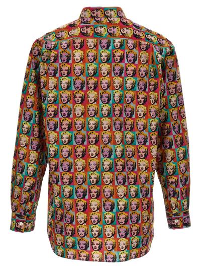 Shop Comme Des Garçons Shirt Andy Warhol Shirt In Multicolor