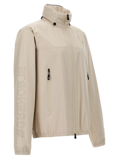 Shop Moncler Vieille Jacket In White