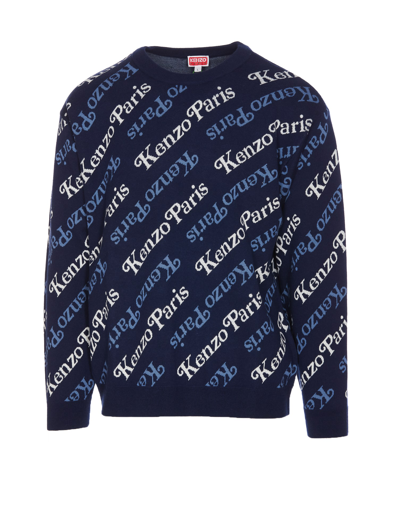 Shop Kenzo By Verdy Sweater In Blue