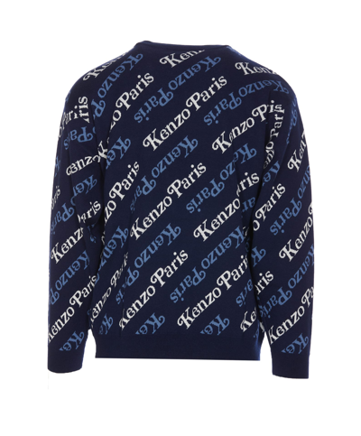 Shop Kenzo By Verdy Sweater In Blue