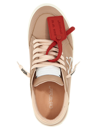 Shop Off-white New Low Vulcanized Sneakers In Pink