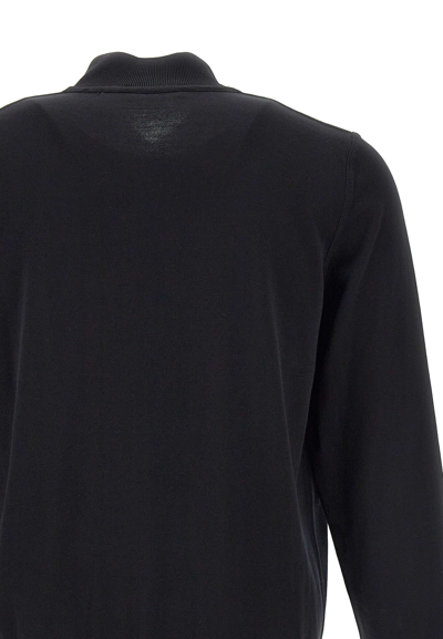 Shop Filippo De Laurentiis Cotton Sweater In Black