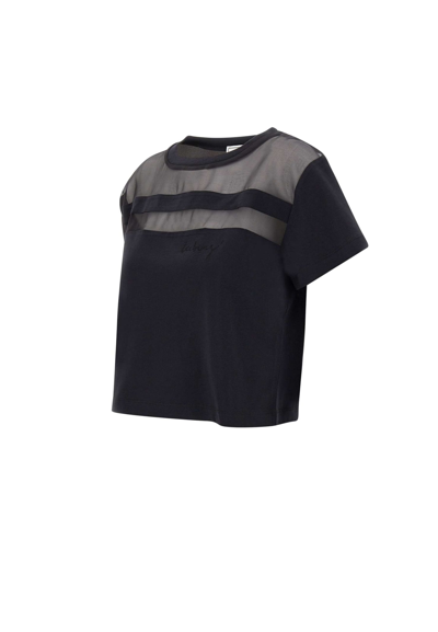 Shop Iceberg Cotton Jersey T-shirt In Black