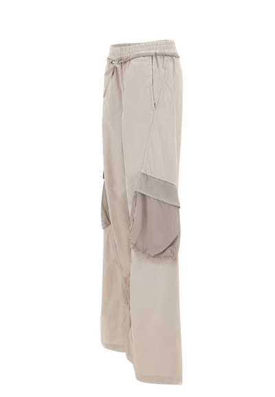 Shop Iceberg Cargo Trousers In Beige