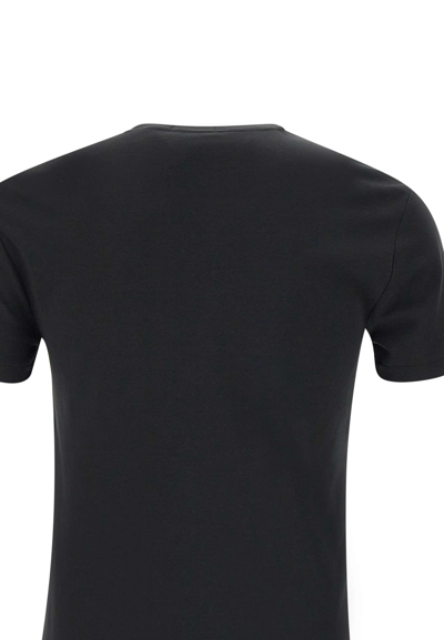 Shop Polo Ralph Lauren Cotton T-shirt In Black