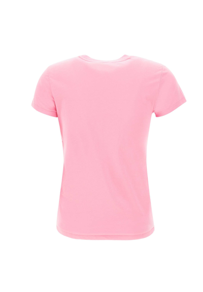 Shop Polo Ralph Lauren Cotton T-shirt In Pink
