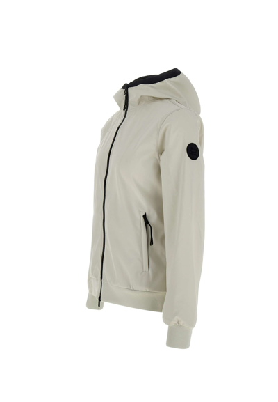 Shop Woolrich Softshell Jacket In White