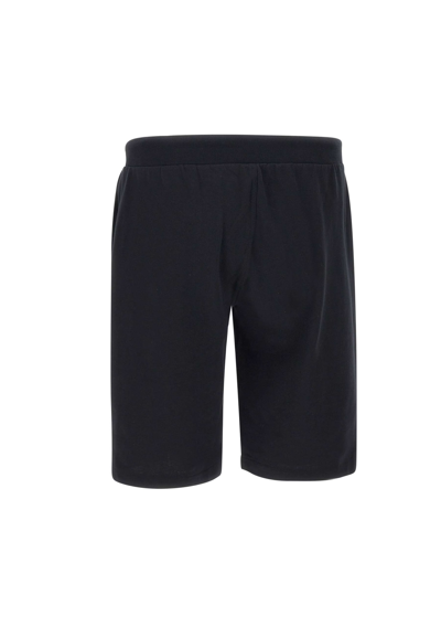 Shop Polo Ralph Lauren Cotton Shorts In Black