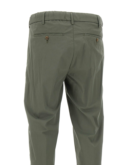 Shop Myths Apollo Cotton Trousers In Green