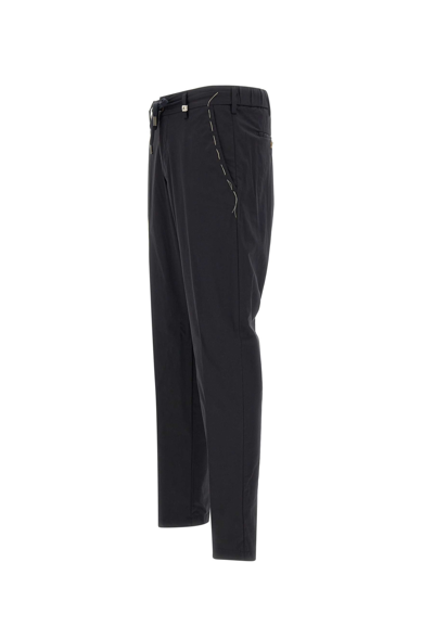 Shop Myths Apollo Cotton Trousers In Black