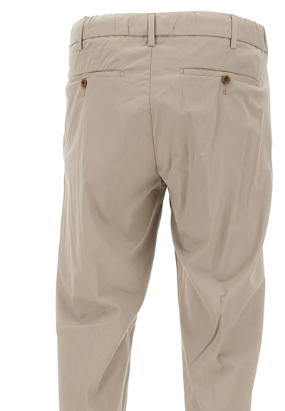 Shop Myths Apollo Cotton Trousers In Beige