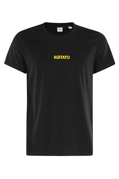 Shop Aspesi T-shirt Agitato In Nero
