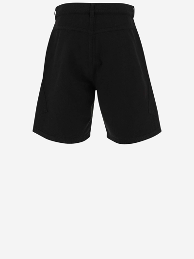 Shop Jacquemus Brown Le Shorts In Black