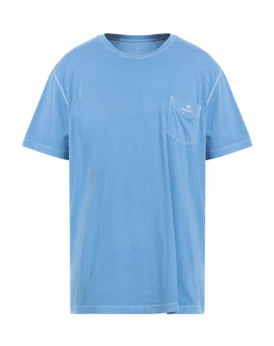 Shop Gant Man T-shirt Pastel Blue Size Xl Cotton