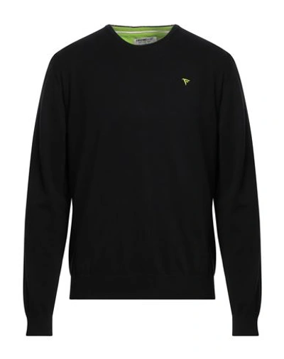 Shop Fred Mello Man Sweater Black Size Xxl Cotton