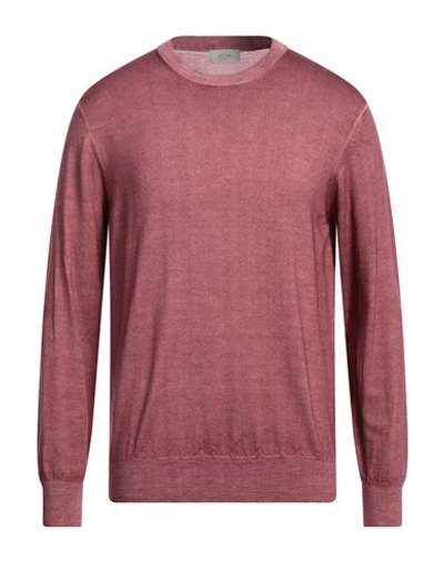 Shop Altea Man Sweater Pastel Pink Size L Virgin Wool