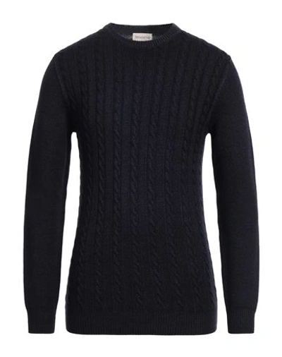 Shop Filoverso Man Sweater Midnight Blue Size S Merino Wool
