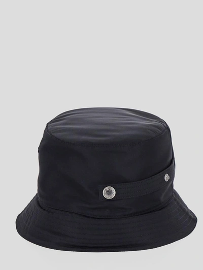 Shop Alexander Mcqueen Graffiti Logo Bucket Hat In Blackivory