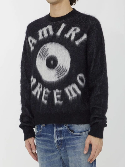 Shop Amiri Preemo Sweater In Black