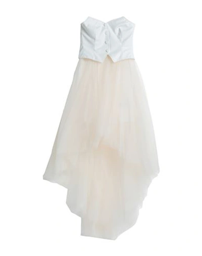 Shop Aniye By Woman Midi Dress White Size 4 Polyester, Polyurethane, Polyamide