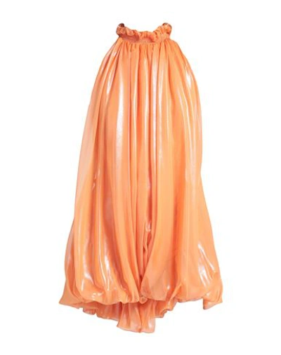 Shop Matilde Couture Woman Jumpsuit Orange Size 6 Polyester
