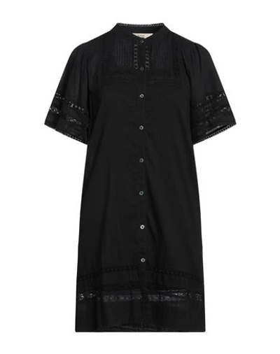 Shop Hartford Woman Mini Dress Black Size 0 Cotton