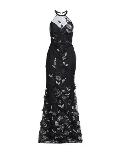 Shop Soani Woman Maxi Dress Black Size 12 Polyester