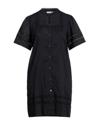 Shop Hartford Woman Mini Dress Black Size 3 Cotton
