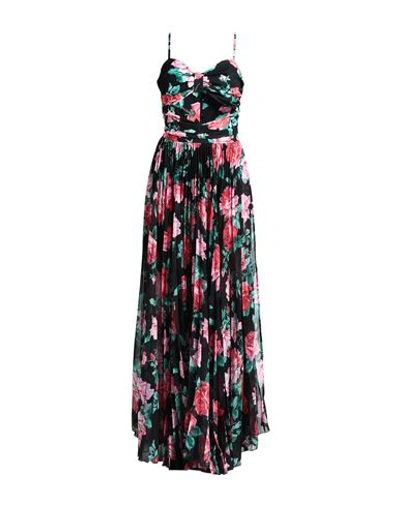 Shop Alberto Audenino Woman Maxi Dress Black Size M Polyester, Elastane