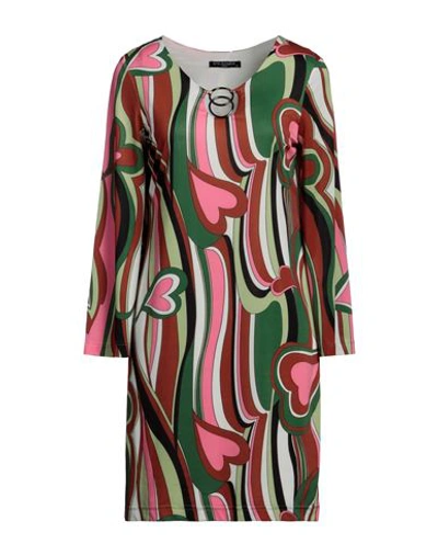 Shop Ana Alcazar Woman Mini Dress Brown Size 4 Polyester, Elastane