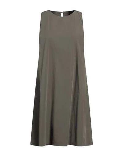 Rrd Woman Mini Dress Dark Green Size 2 Polyamide, Elastane In Green