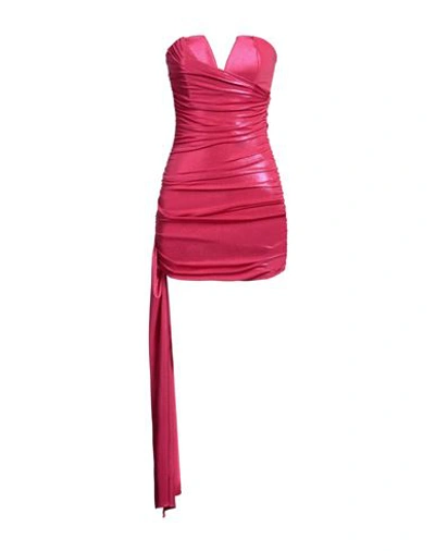 Shop Aniye By Woman Mini Dress Magenta Size 6 Polyester, Elastane