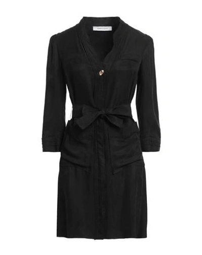 Shop Emma & Gaia Woman Midi Dress Black Size 6 Viscose
