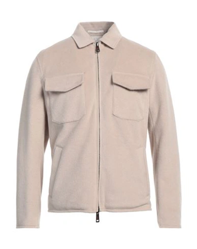 Shop Kired Man Jacket Beige Size 50 Polyester, Acrylic, Wool