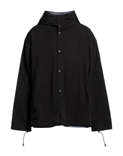 Our Legacy Man Jacket Black Size 38 Polyamide, Polyester, Elastane In Black