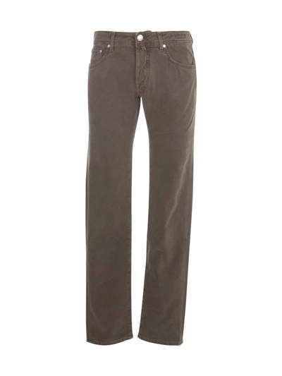 Shop Jacob Cohen Comfort Jeans Ppt Str Vintage Clothing In Brown