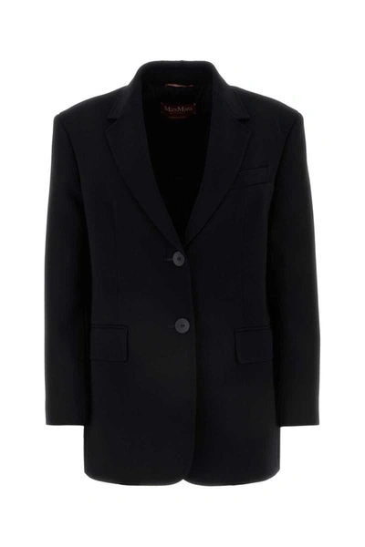 Shop Mm Studio Jackets And Vests In Black