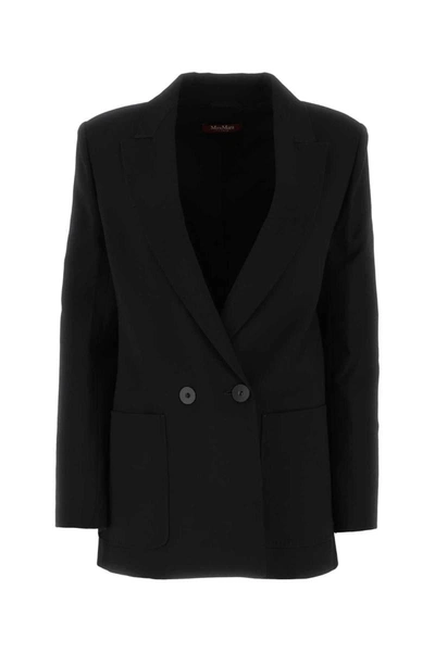 Shop Mm Studio Jackets And Vests In Black