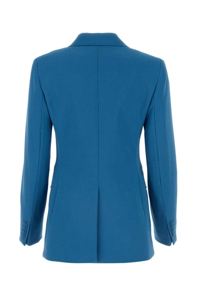 Shop Mm Studio Jackets And Vests In Blue