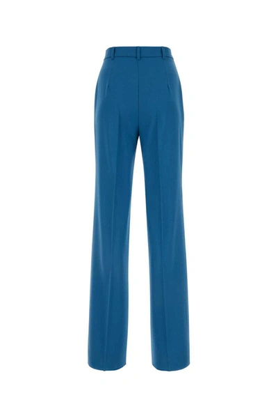 Shop Mm Studio Pants In Blue