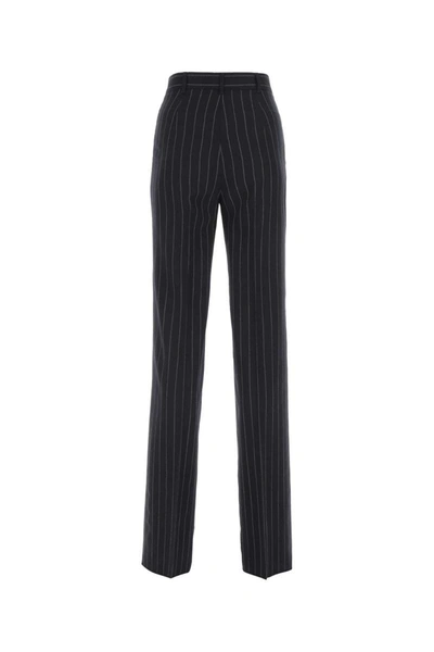 Shop Mm Studio Pants In Stripped