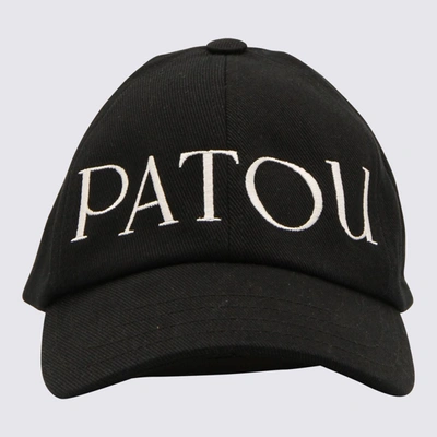 Shop Patou Black And White Cotton Baseball Cap
