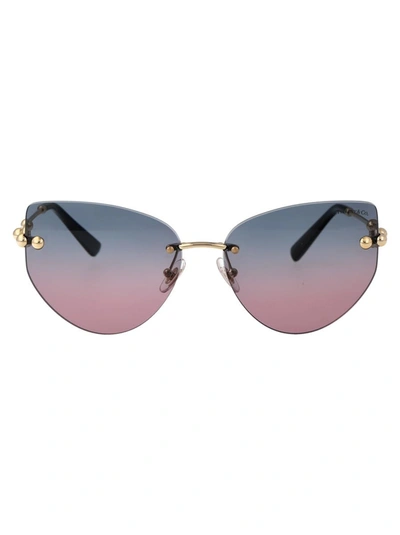 Shop Tiffany & Co Sunglasses In 62030q Pale Gold